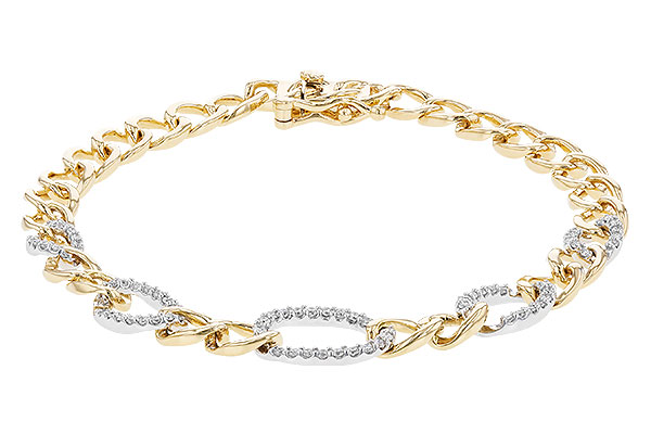 K319-38156: BRACELET .52 TW