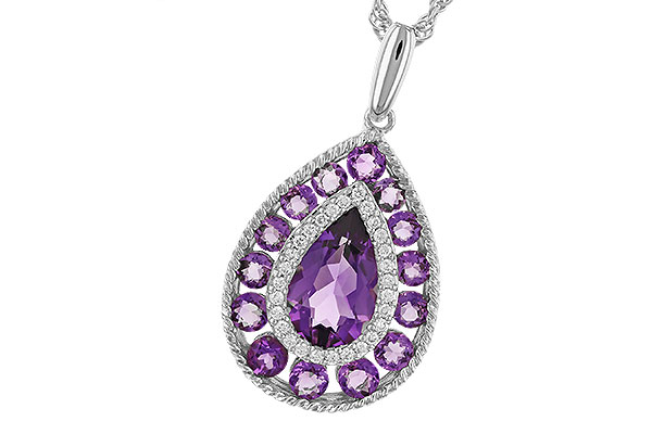 K319-44465: NECK 1.95 TW AMETHYST 2.05 TGW