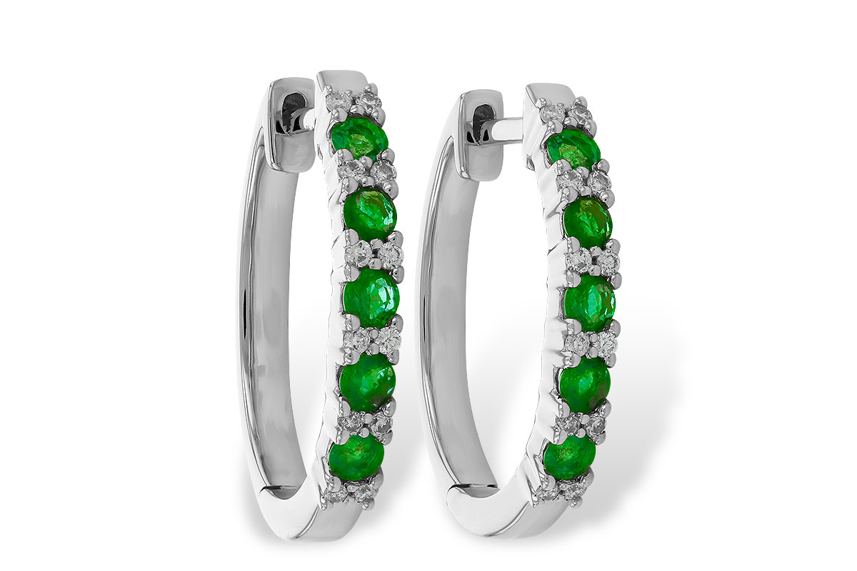 K319-44511: EARR .40 EMERALD .50 TGW