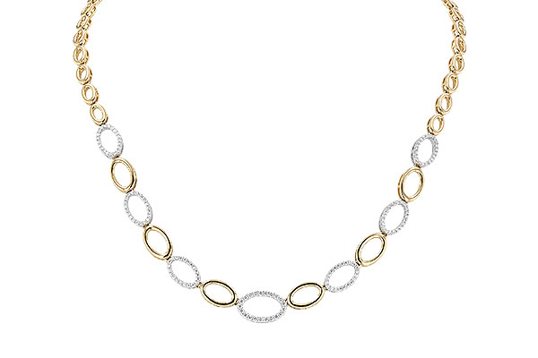K319-45392: NECKLACE 1.00 TW (17")