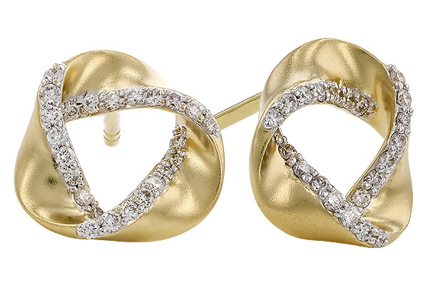 K319-45420: EARRINGS .20 TW