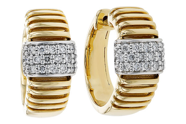 K320-29047: EARRINGS .23 TW