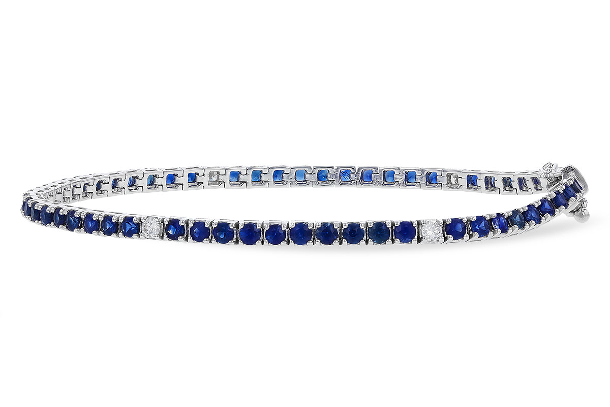 K320-29065: BRACELET 3.27 TW SAPP 3.52 TGW (7")
