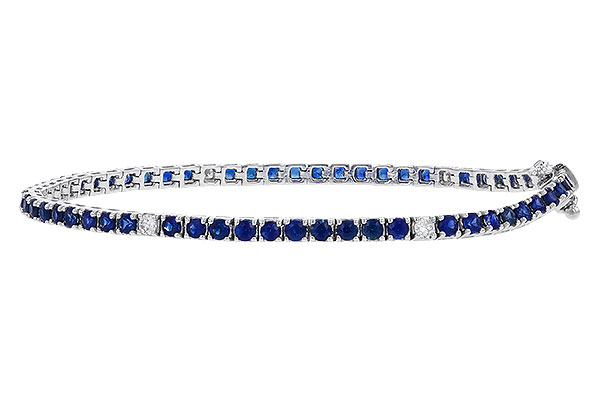 K320-29065: BRACELET 3.27 TW SAPP 3.52 TGW (7")