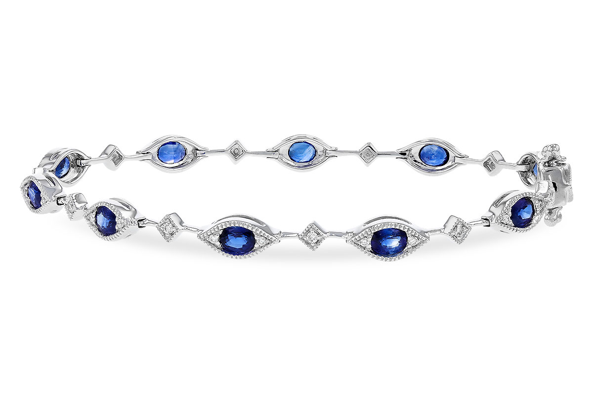 K320-29074: BRACELET 2.31 SAPPHIRE 2.50 TGW (7")