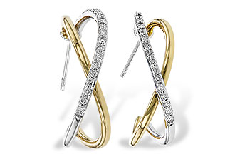 K320-29983: EARRINGS .50 TW