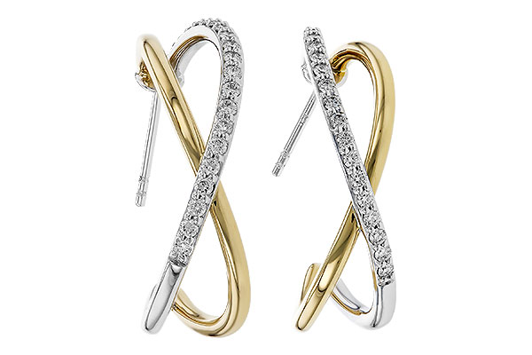 K320-29983: EARRINGS .50 TW