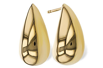 K320-33583: GOLD EARRINGS (20MM)