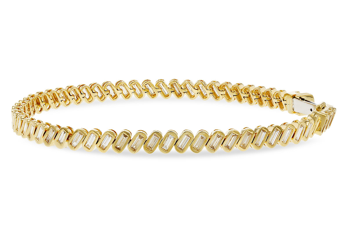 K320-34511: BRACELET 2.05 TW BAGUETTE (7")