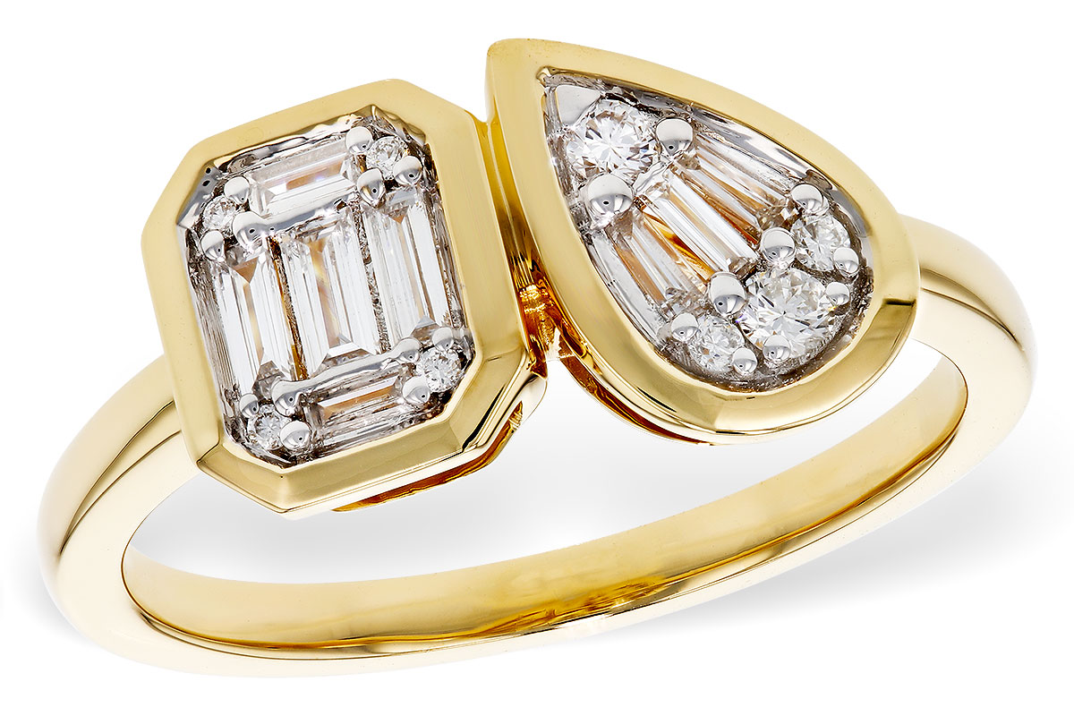 K320-35429: LDS DIA RG .17 TW BAGUETTE .25 TW