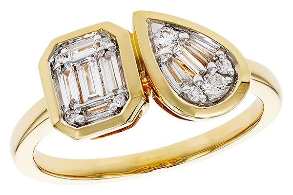 K320-35429: LDS DIA RG .17 TW BAGUETTE .25 TW