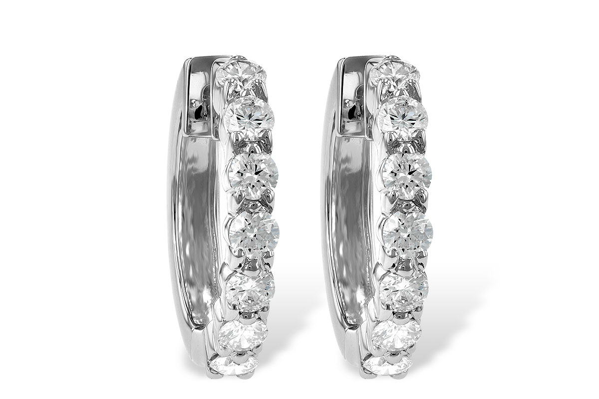 L046-67192: EARRINGS 1.00 CT TW