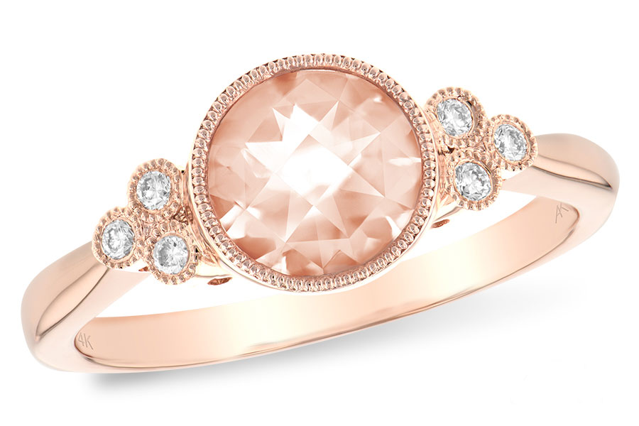 L233-95392: LDS RG 1.00 MORGANITE 1.07 TGW