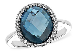 L234-84465: LDS RG 5.31 LONDON BLUE TOPAZ 5.45 TGW