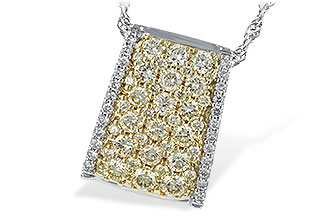 L234-84492: NECK .95 YELLOW DIAS 1.09 TW