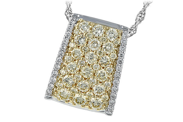 L234-84492: NECK .95 YELLOW DIAS 1.09 TW