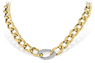 L235-74474: NECKLACE 1.22 TW (17 INCH LENGTH)