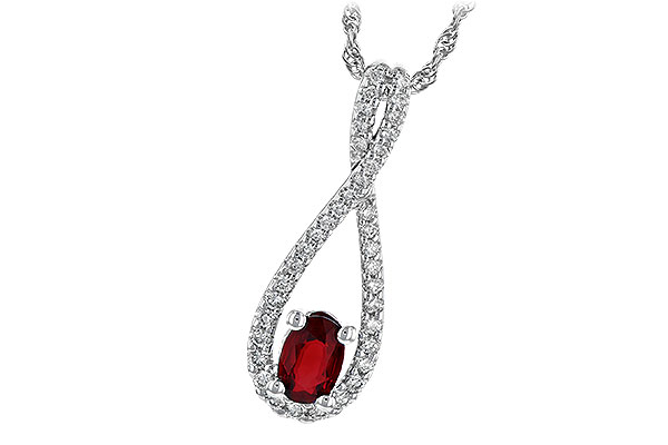 L235-75392: NECK .50 RUBY .74 TGW