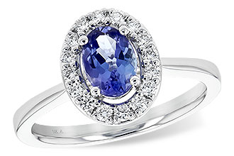 L235-79974: LDS RG .73 TANZANITE .97 TGW