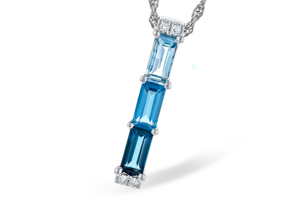 L318-49047: NECK 1.26 BLUE TOPAZ 1.30 TGW