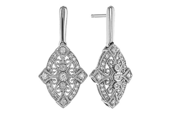 L319-42674: EARRINGS .25 TW