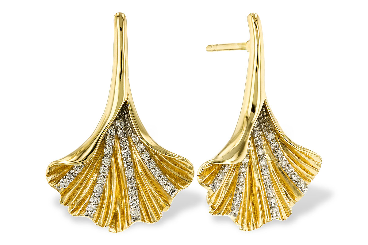 L320-28129: EARRINGS .25 TW