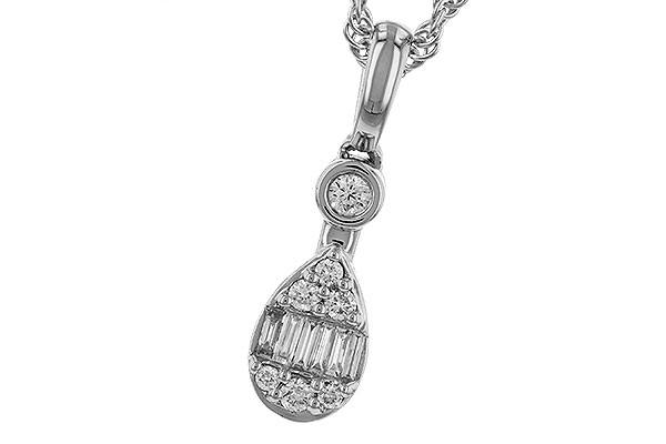 L320-29001: NECKLACE .05 BAG .14 TW