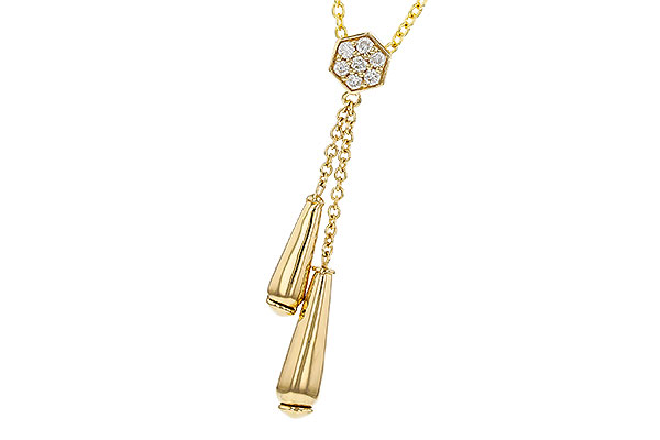 L320-29047: NECKLACE .11 TW