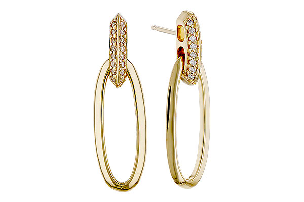 L320-31729: EARRINGS .15 TW