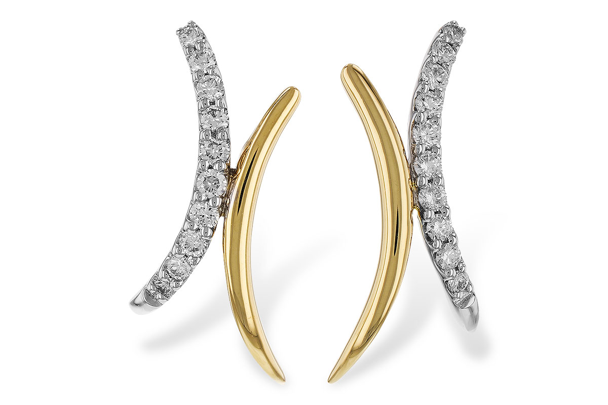 L320-32701: EARRINGS .15 TW