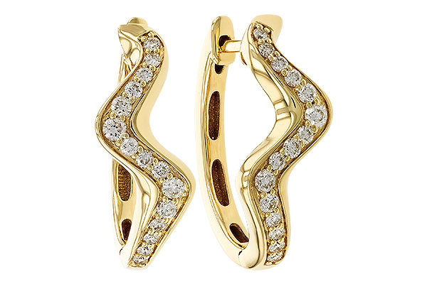 L320-33601: EARRINGS .40 TW