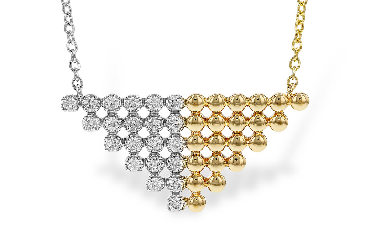 L320-33629: NECKLACE .37 TW (18")