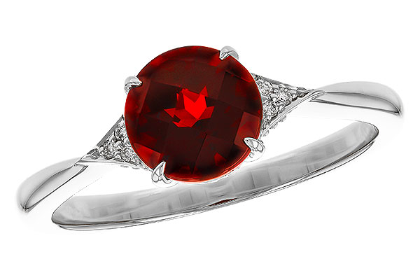 L320-34474: LDS RG 1.46 GARNET 1.48 TGW (7MM RD)