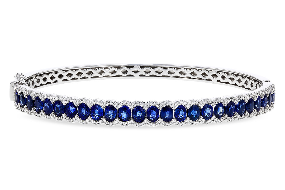 L320-35374: BANGLE 5.09 TW SAPPHIRE 5.65 TGW