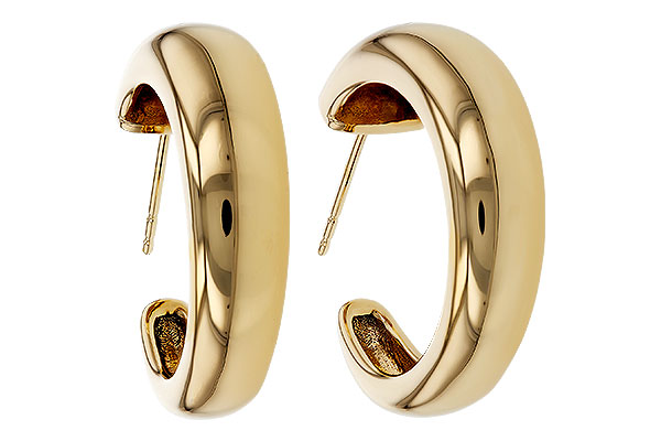 L320-35383: GOLD EARRINGS (20MM)