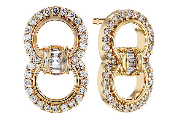 L321-19001: EARRINGS .05 TW BAGS .28 TW