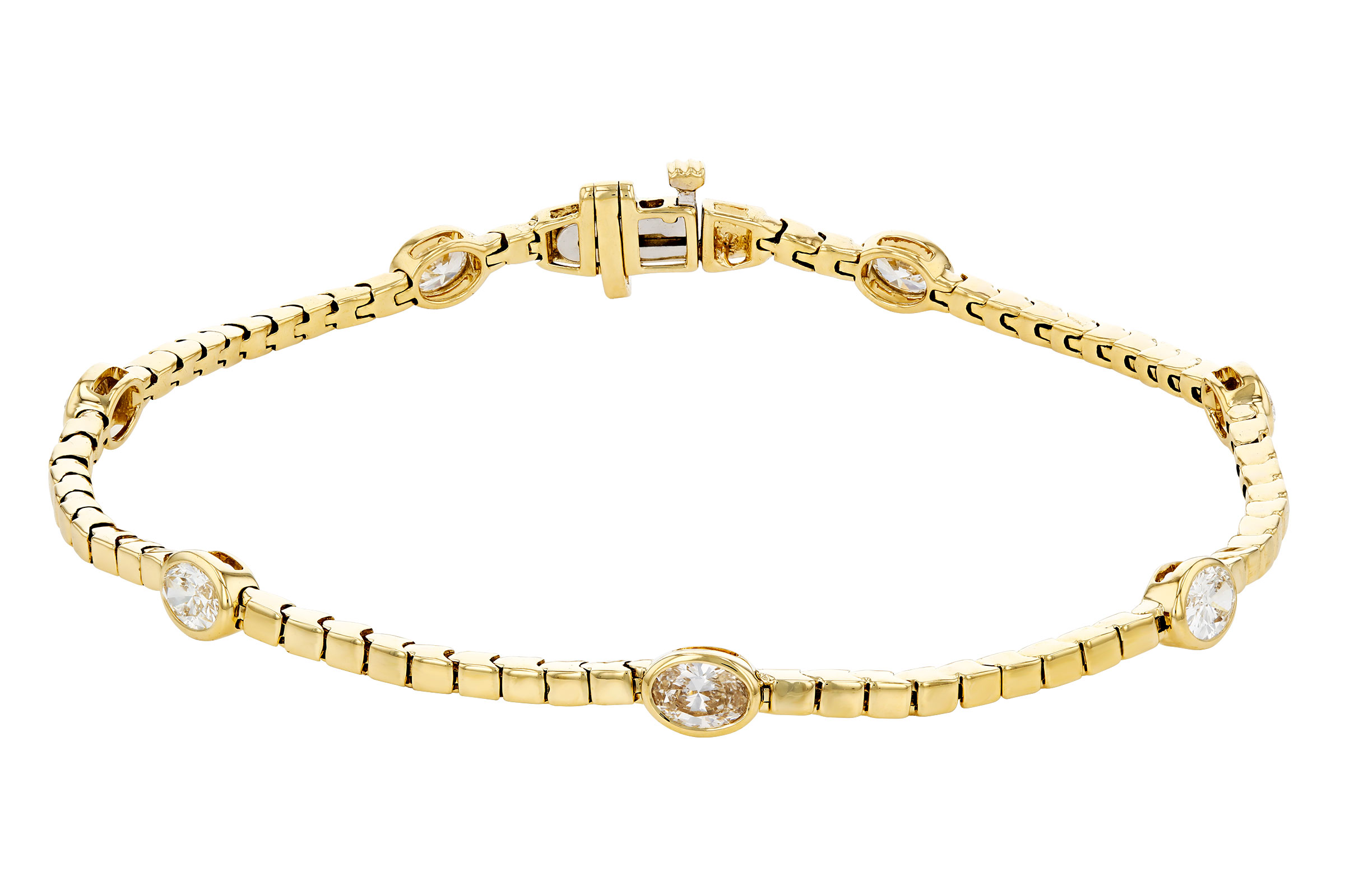 L321-20874: BRACELET 1.30 TW OVAL DIA (7")
