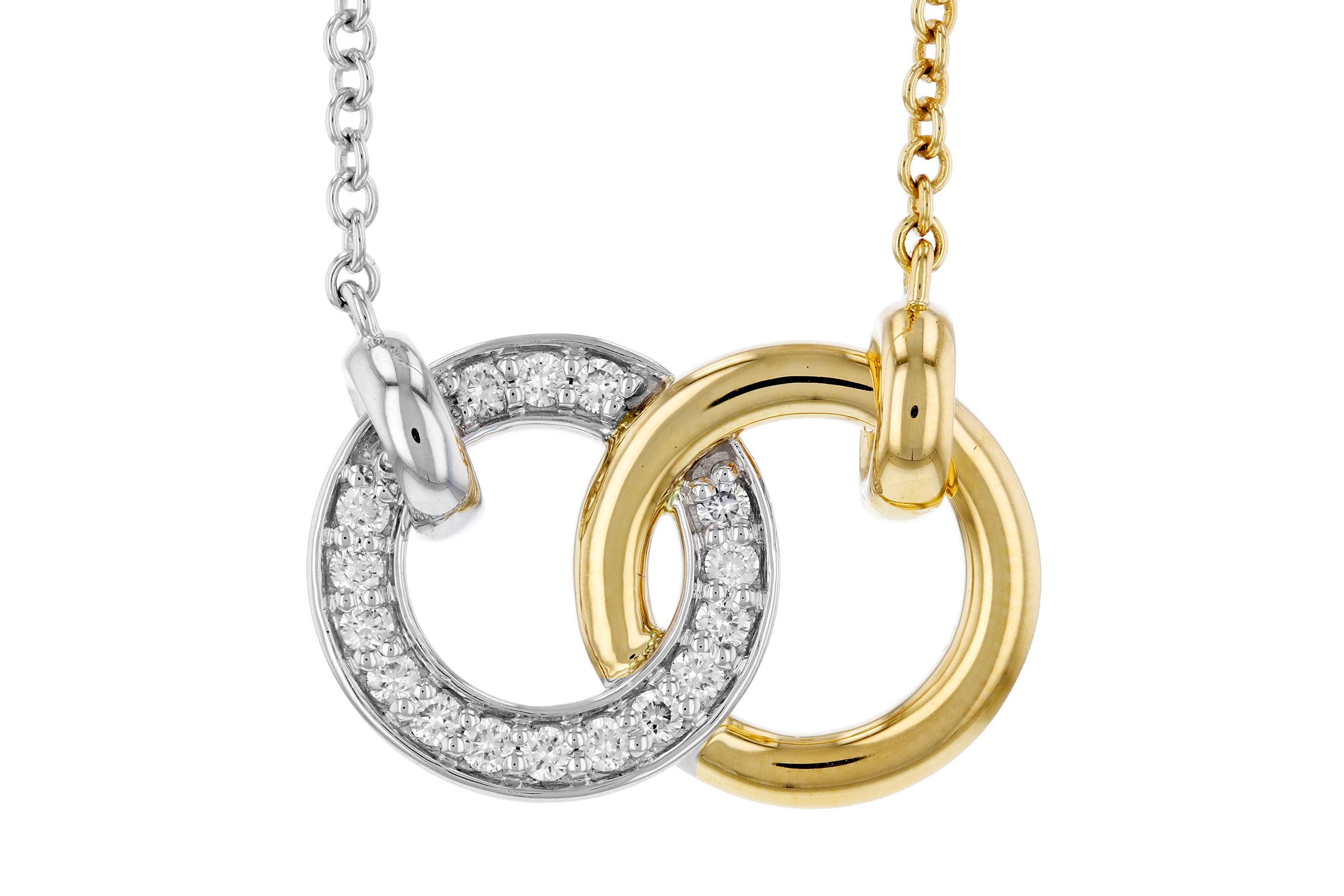 L321-20883: NECKLACE .20 TW (18")