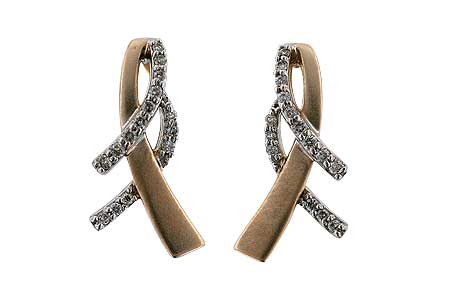 M046-64456: EARRINGS .15 TW