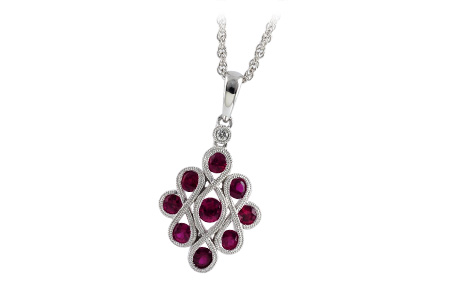 M232-11792: NECK .85 RUBY .87 TGW
