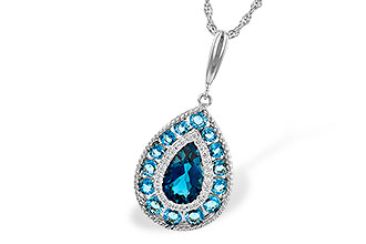 M235-77247: NECK 2.55 TW BLUE TOPAZ 2.65 TGW