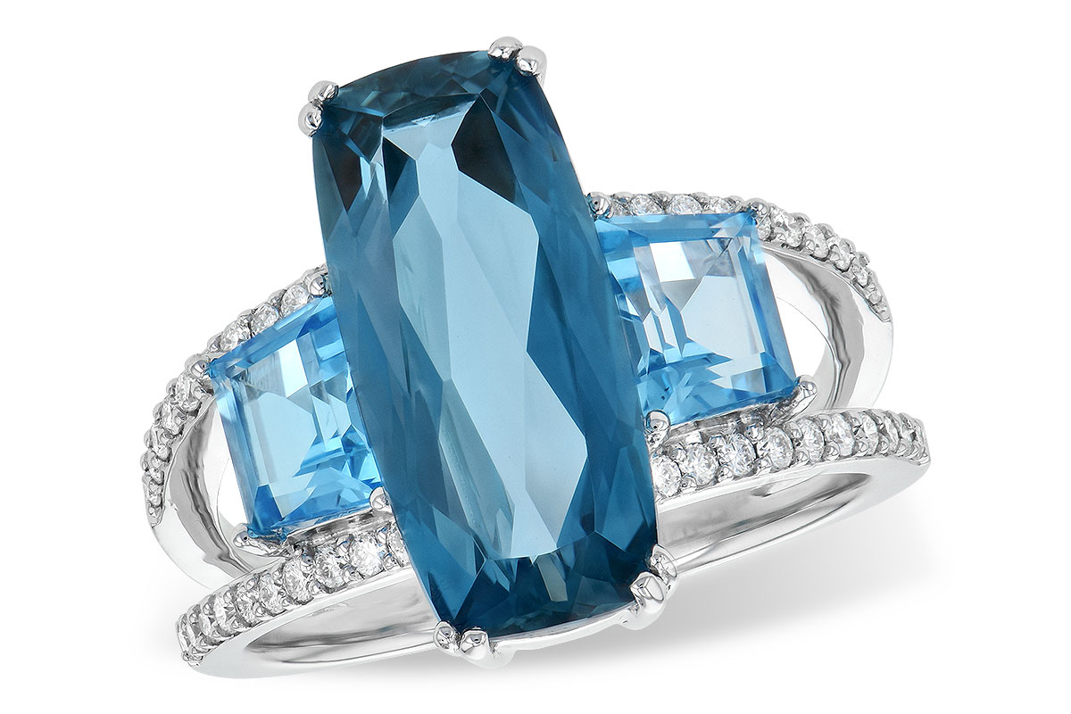 M235-79038: LDS RG 6.40 TW BLUE TOPAZ 6.67 TGW