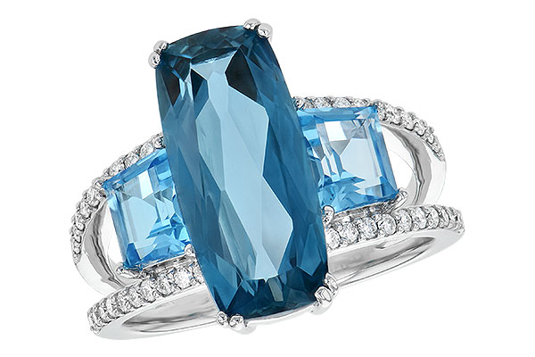 M235-79038: LDS RG 6.40 TW BLUE TOPAZ 6.67 TGW