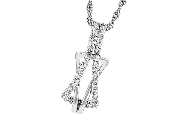 M318-49974: NECKLACE .15 TW