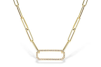 M319-37265: NECKLACE .50 TW (17 INCHES)