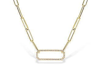 M319-37265: NECKLACE .50 TW (17 INCHES)