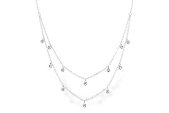 M319-38165: NECKLACE .22 TW (18 INCHES)