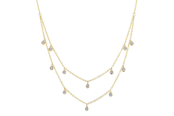 M319-38165: NECKLACE .22 TW (18 INCHES)