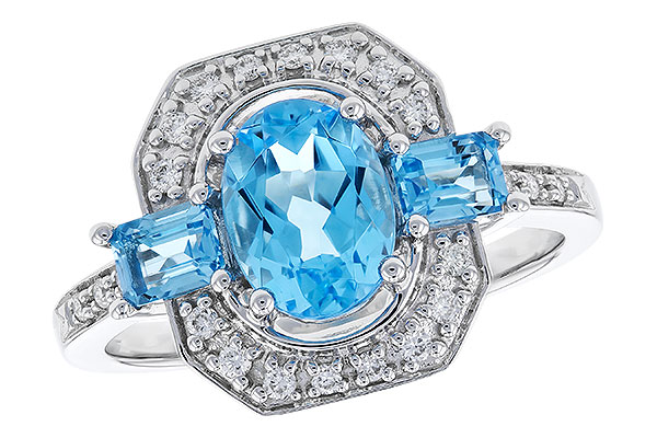 M319-39983: LDS RG 1.75 TW BLUE TOPAZ 1.90 TGW