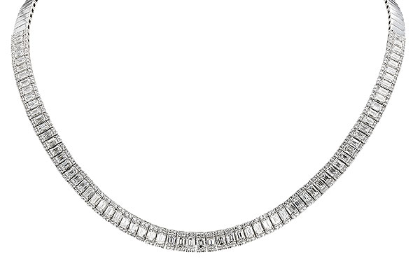 M319-44456: NECKLACE 9.26 E.C. 11.00 TW (16")